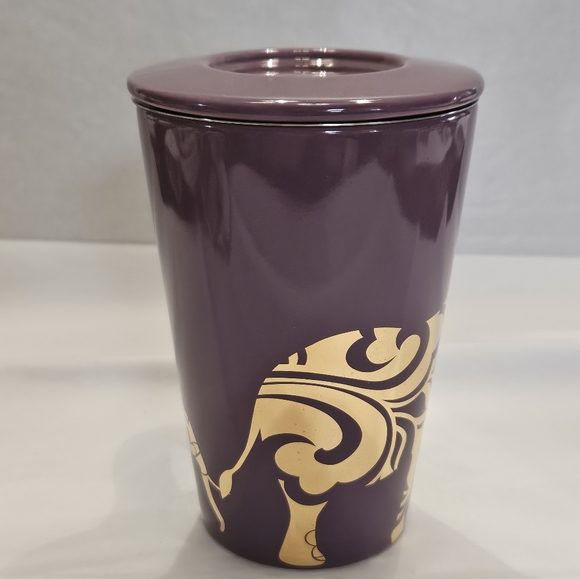 David's Tea mug with steeper and lid. - Picture 3 of 13